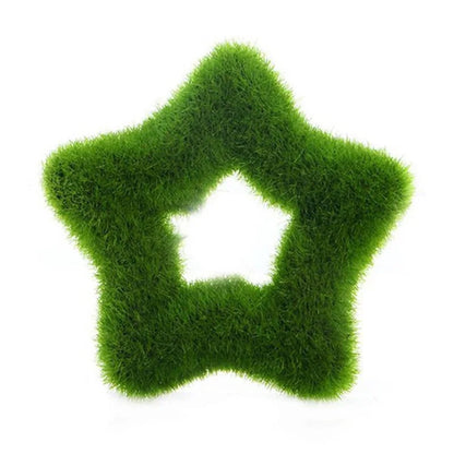 1PC Artificial Potted Plant Green Potted Plants Small Bonsai Grass Ball Home Xmas Desktop Simulation Flower Bonsai Photo Props