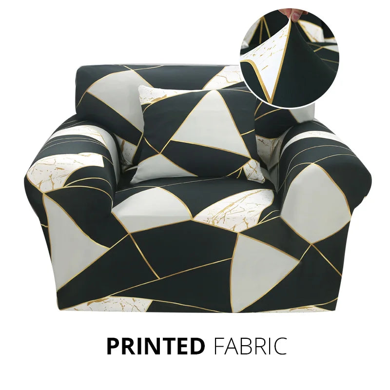 4 Types Armchair Cover Elastic Sofa Cover for Living Room Stretch Furniture Slipcover for Chairs 1 Seat Couch Cover Case