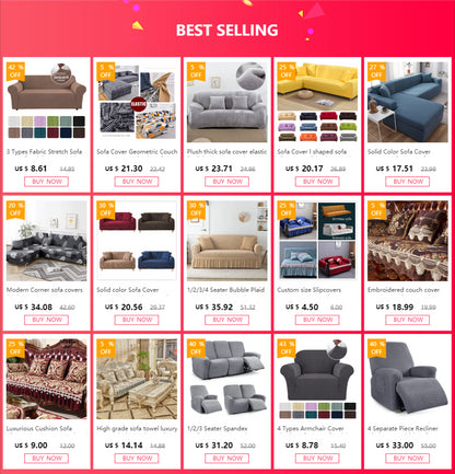 4 Types Armchair Cover Elastic Sofa Cover for Living Room Stretch Furniture Slipcover for Chairs 1 Seat Couch Cover Case