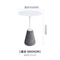 Milk Tea Shop Cement Side Table Simple Modern Concrete Side Table Designer Living Room Nordic Heytea Coffee Shop Round Table