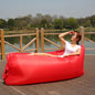 Outdoor Portable Air Sofa Lazy Inflatable Bed Air Mattress Single Person Sleeping Bag Lunch Bed Fast Inflatable Seatings