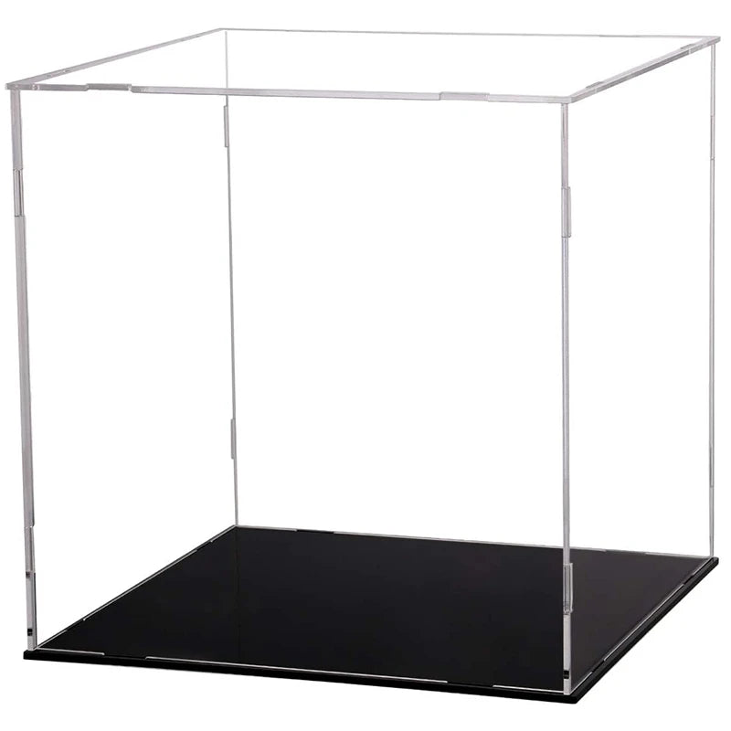 10-40cm Display Box for Collectibles Assemble Clear Acrylic Case Dustproof Protection Showcase for Action Figures Organizing Toy