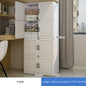 Simplicity Household Bedroom Dustproof Clothes Cabinets For Plastic Assemble Storage Rack Foldable Multilayer Wardrobe Furniture