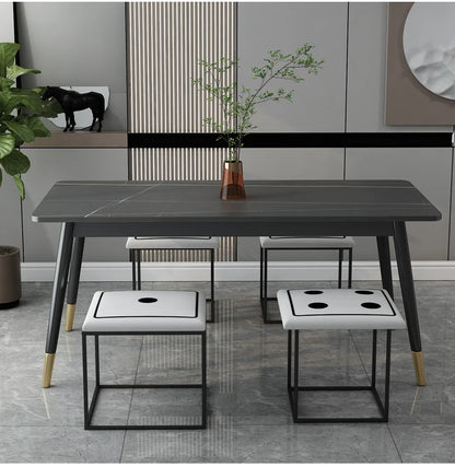 Nordic Furniture 5 In 1 Sofa Soft Stool Cube Storage Folding Shoe Bench Coffee Table Chairs For Kitchen Living Room Stools