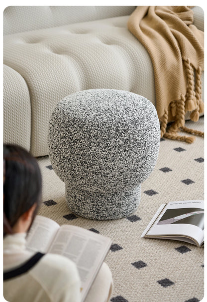Nordic Furniture, Living Room Sofa Stools, Bedroom Dressing Stool, Porch Shoe Changing Stool, Circular Mobile Seat,Leisure Chair