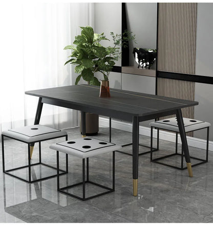 Nordic Furniture 5 In 1 Sofa Soft Stool Cube Storage Folding Shoe Bench Coffee Table Chairs For Kitchen Living Room Stools