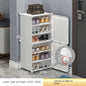 Modern Household Multilayer Plastics Shoe Rack Hallway Cabinets For Living Room Dustproof Storage Shelves Home Bedroom Furniture