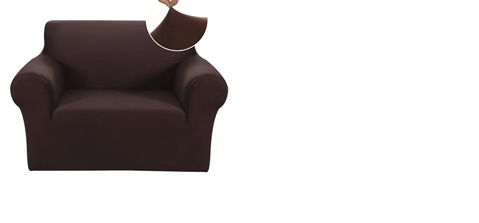 4 Types Armchair Cover Elastic Sofa Cover for Living Room Stretch Furniture Slipcover for Chairs 1 Seat Couch Cover Case