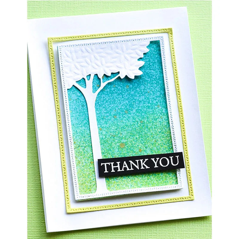 New Hot Selling Christmas Rectangle Frame Series Metal Cutting Die Scrap Book Stamps/photo Albums Decorative Embossed Diy Handma