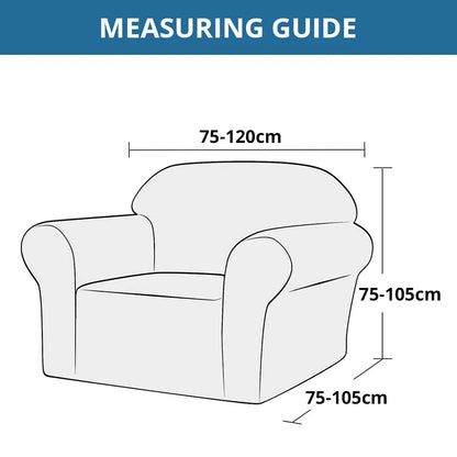 4 Types Armchair Cover Elastic Sofa Cover for Living Room Stretch Furniture Slipcover for Chairs 1 Seat Couch Cover Case