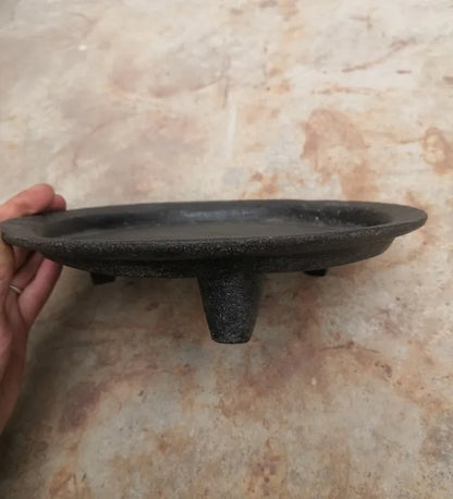 Portable mini barbecue grill table BBQ single stove volcanic stone roast steak pan tea making coffee warm wine stove 080-2B