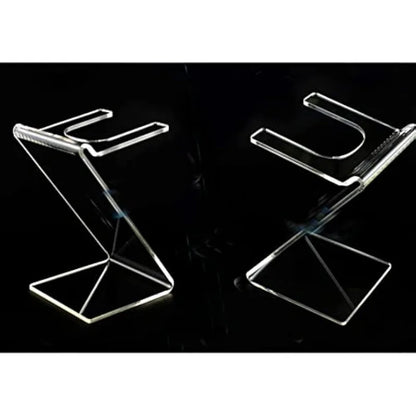 1PC Clear Acrylic Hair Dryer Holder Hair Dryer Display Rack Salon Home Bathroom Blow Dryer Holder Stand Hair Styling Tool