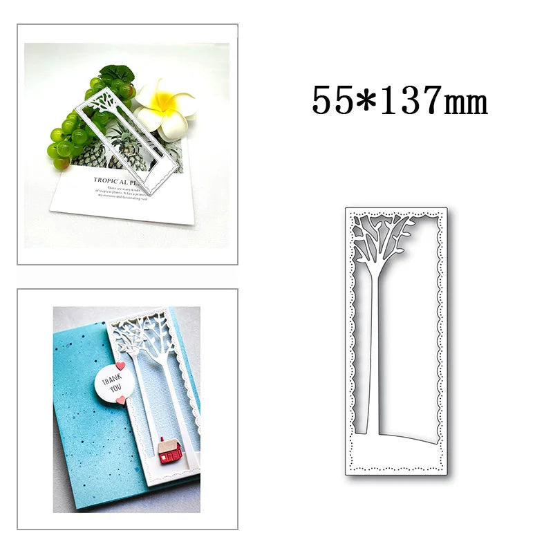 New Hot Selling Christmas Rectangle Frame Series Metal Cutting Die Scrap Book Stamps/photo Albums Decorative Embossed Diy Handma