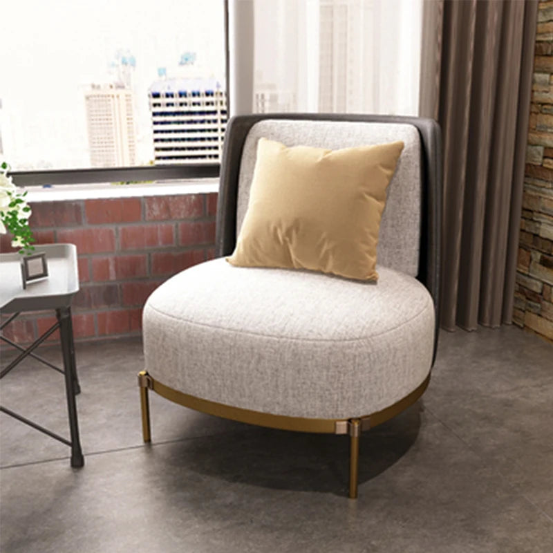 Nordic Single-Seat Sofa Chair Living Room Home Sofa Table and Chair
