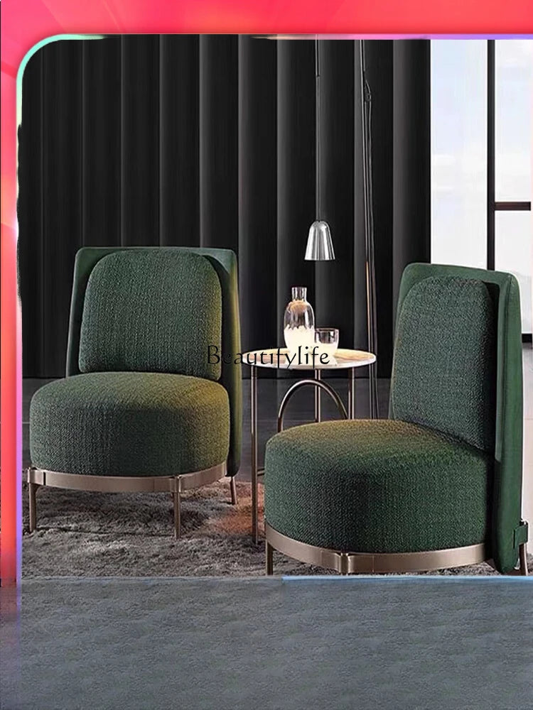 Nordic Single-Seat Sofa Chair Living Room Home Sofa Table and Chair