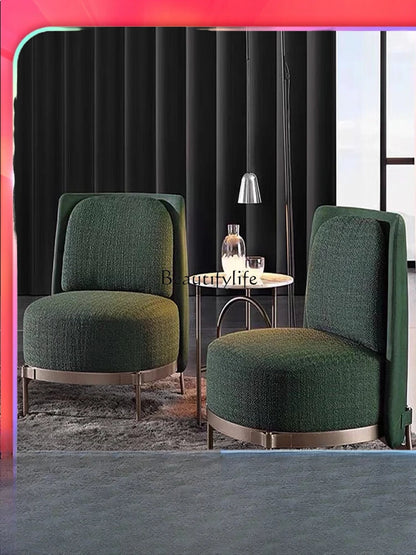 Nordic Single-Seat Sofa Chair Living Room Home Sofa Table and Chair