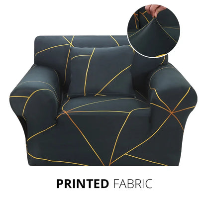 4 Types Armchair Cover Elastic Sofa Cover for Living Room Stretch Furniture Slipcover for Chairs 1 Seat Couch Cover Case