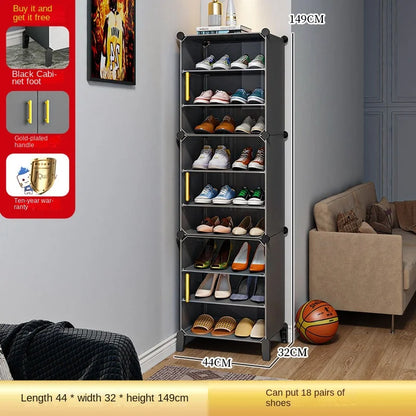 Shoe Rack Folding Home Furniture Modern Live Room Cabinets Shoes Storage Organizers Cupboards Hallway Entrance Shelf Shoes