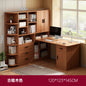 Rental table home bookshelf desk integrated desktop computer desk student study desk corner writing desk combination