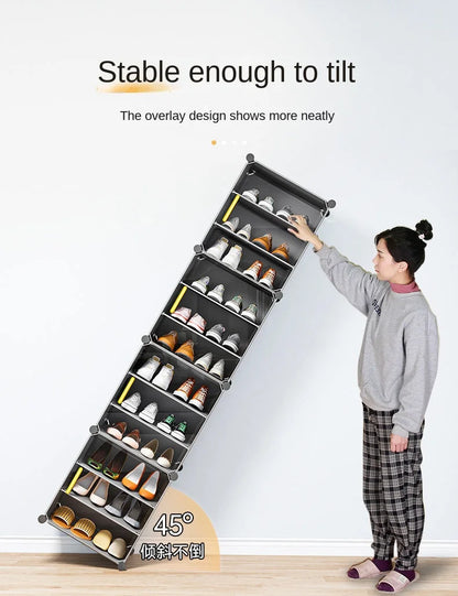 Shoe Rack Folding Home Furniture Modern Live Room Cabinets Shoes Storage Organizers Cupboards Hallway Entrance Shelf Shoes