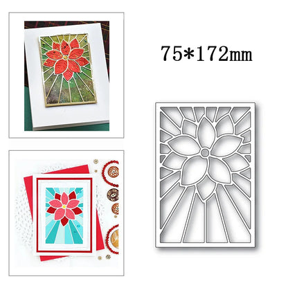 New Hot Selling Christmas Rectangle Frame Series Metal Cutting Die Scrap Book Stamps/photo Albums Decorative Embossed Diy Handma