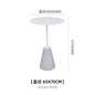 Milk Tea Shop Cement Side Table Simple Modern Concrete Side Table Designer Living Room Nordic Heytea Coffee Shop Round Table