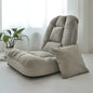 Folding Lounger Home Balcony Living Room Folding Chair Leisure Balcony Lazy Sofa Tatami With Pillow Modern Backrest Deck Chair