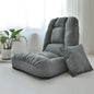 Folding Lounger Home Balcony Living Room Folding Chair Leisure Balcony Lazy Sofa Tatami With Pillow Modern Backrest Deck Chair