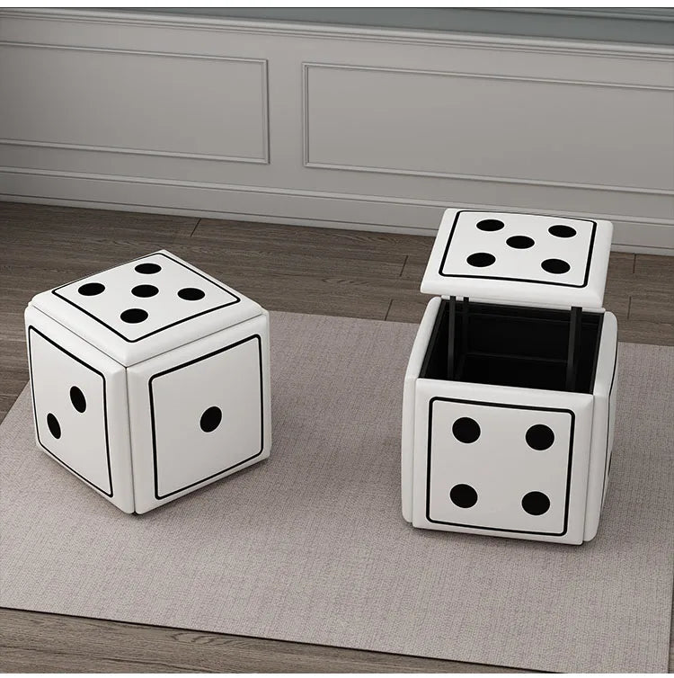 Nordic Furniture 5 In 1 Sofa Soft Stool Cube Storage Folding Shoe Bench Coffee Table Chairs For Kitchen Living Room Stools