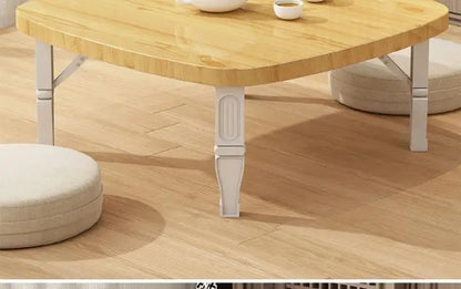 Furniture For Home Folding Household Small Tea Coffee Square Tables Simple Dining Carpet Tatami Bed Desk Balcony Computer Table