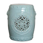 Jingdezhen Ceramic Stool Hand-painted Bamboo Round Drum Stool Bamboo Safety Circular Stool Outdoor Balcony Bathroom Stool