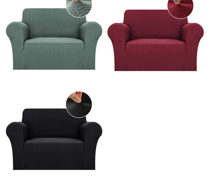 4 Types Armchair Cover Elastic Sofa Cover for Living Room Stretch Furniture Slipcover for Chairs 1 Seat Couch Cover Case