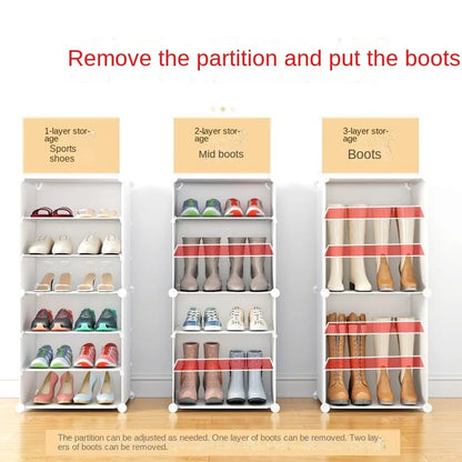Shoe Rack Storage Cabinet Simple Household Small Entrance Modern Dormitory Home Furniture Living Room Shoes Organizer Cupboards
