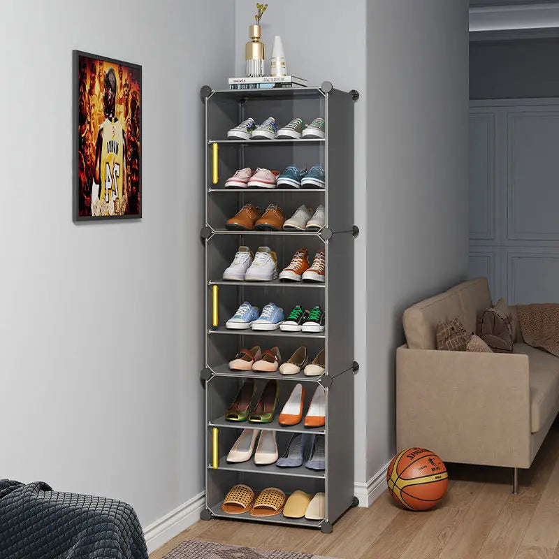 Shoe Rack Folding Home Furniture Modern Live Room Cabinets Shoes Storage Organizers Cupboards Hallway Entrance Shelf Shoes