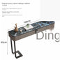 Light Luxury Console Tables Simple Modern Living Room Entrance Side View Table High-End Natural Marble Entrance Cabinet